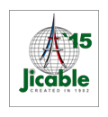 Logo Jicable'15